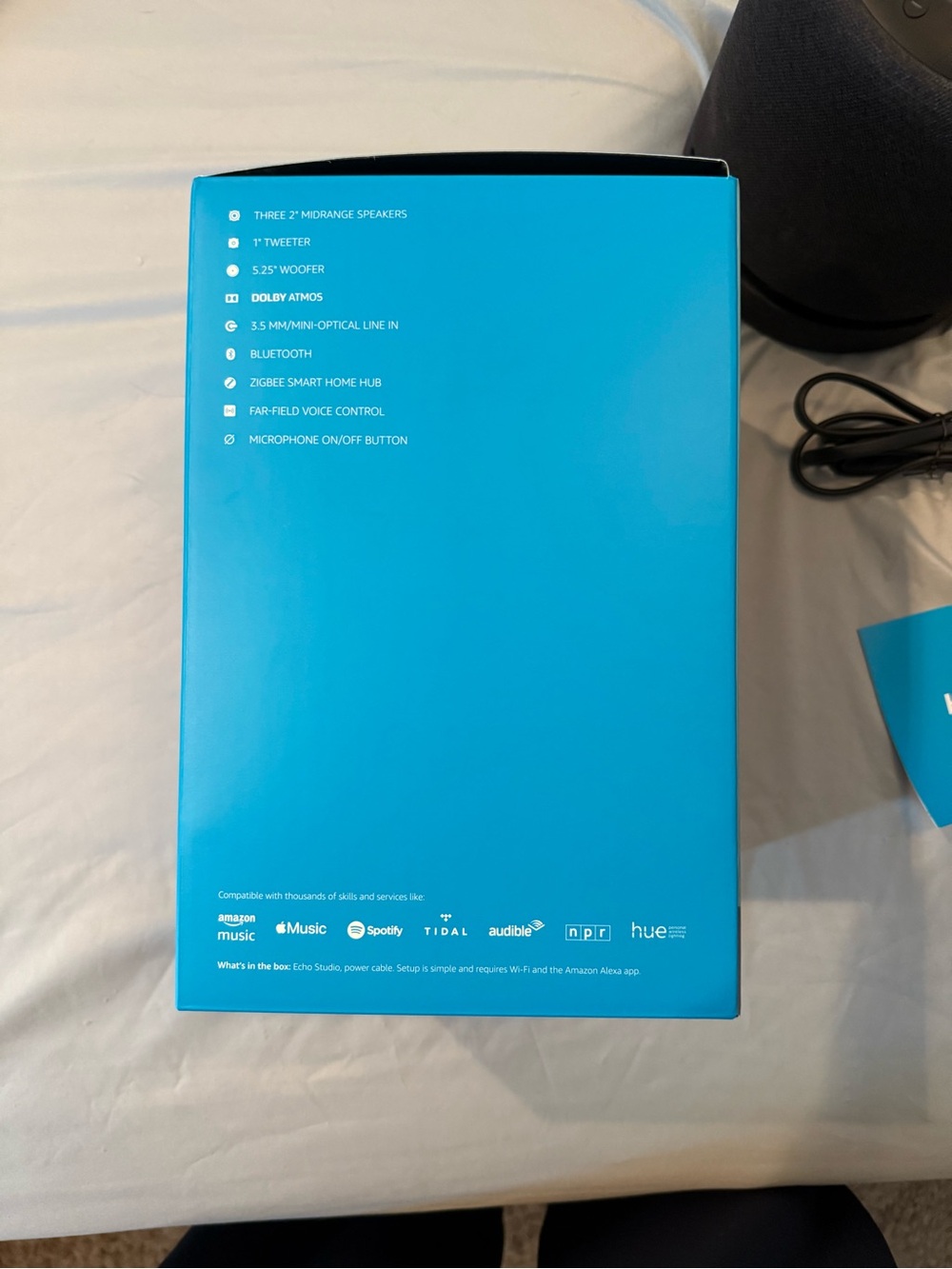 Amazon Echo Studio Alexa powered speaker. - Picture 5 of 5